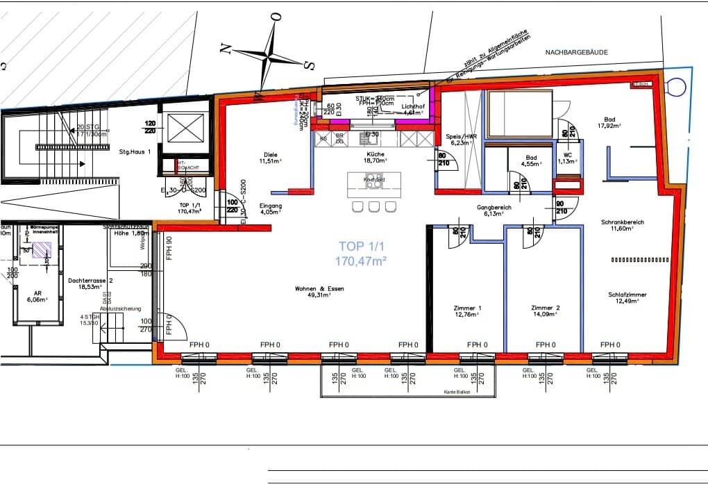 In Fertigstellung I 170 m² Wohnfläche & Terrasse  I Neubau-Erstbezug I Hauseigene KFZ-Stellplätze