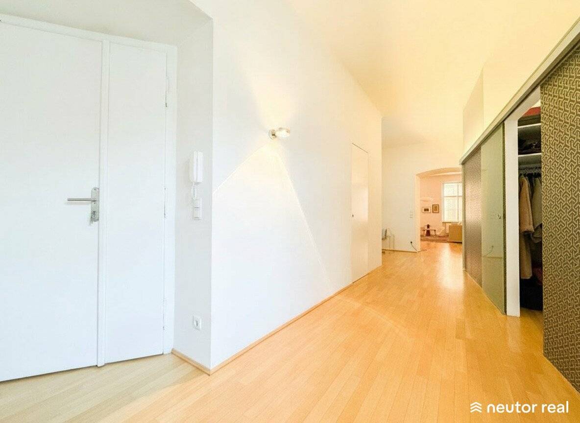 Exklusives Altbaujuwel Nähe Karlsplatz &amp; Naschmarkt - Stilvolle 3-Zimmer-Wohnung mit Loftcharakter in Bestlage des 4. Bezirks - 4. Liftstock