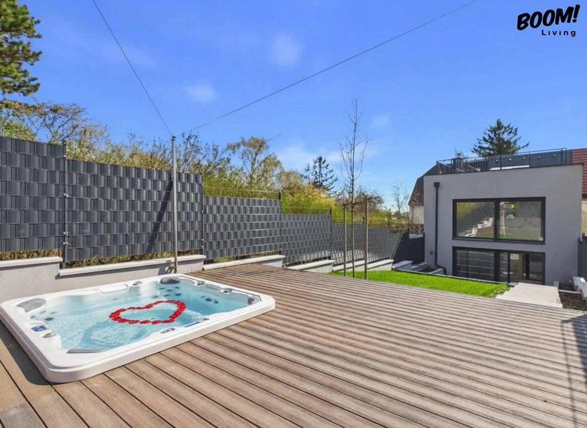 Exklusives Einfamilienhaus mit Garten, Sauna & Dachterrasse in ruhiger Lage