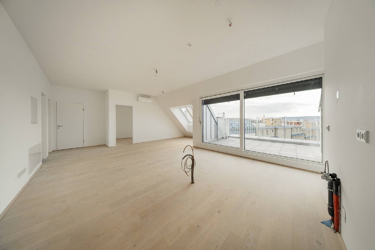 Dachgeschosswohnung mit Terrasse und Weitblick