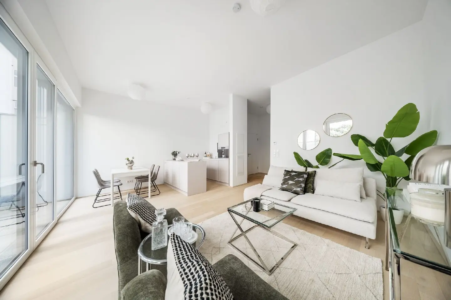 Erdgeschosswohnung Neubau mit Garten Terrasse