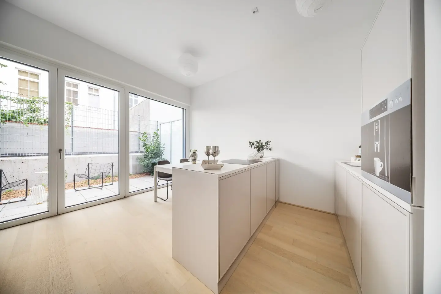 Erdgeschosswohnung Neubau mit Garten Terrasse