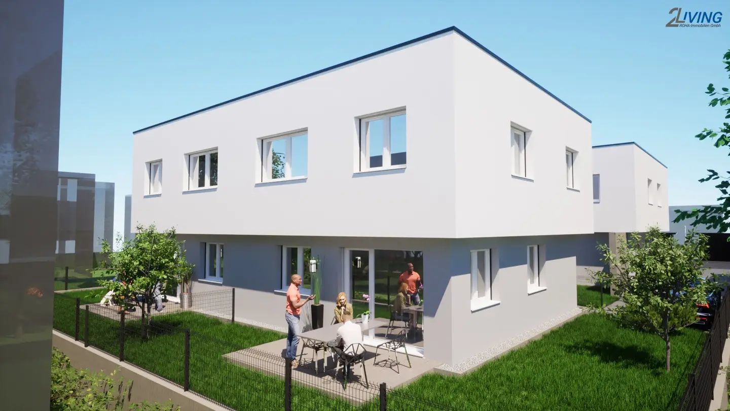 Erzherzog 4Living | Ziegelmassive Doppelhaushälfte in Kagran | Haus 3