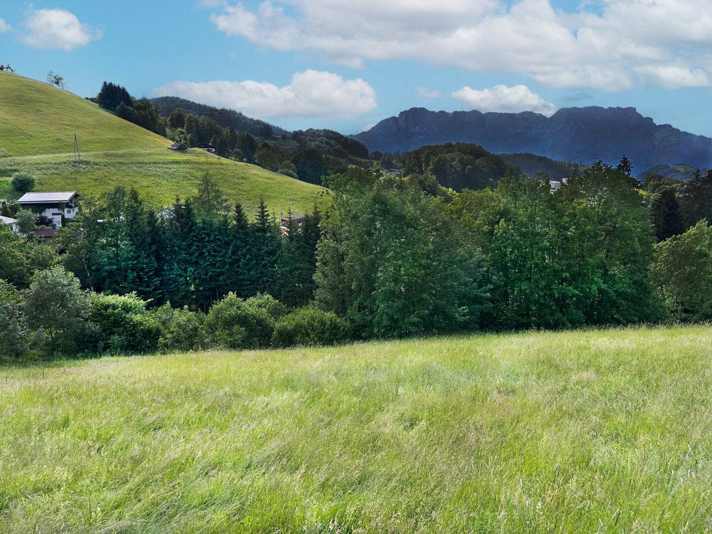 Hallein: Baugrundstück mit Panoramablick in Bad Dürrnberg zu verkaufen