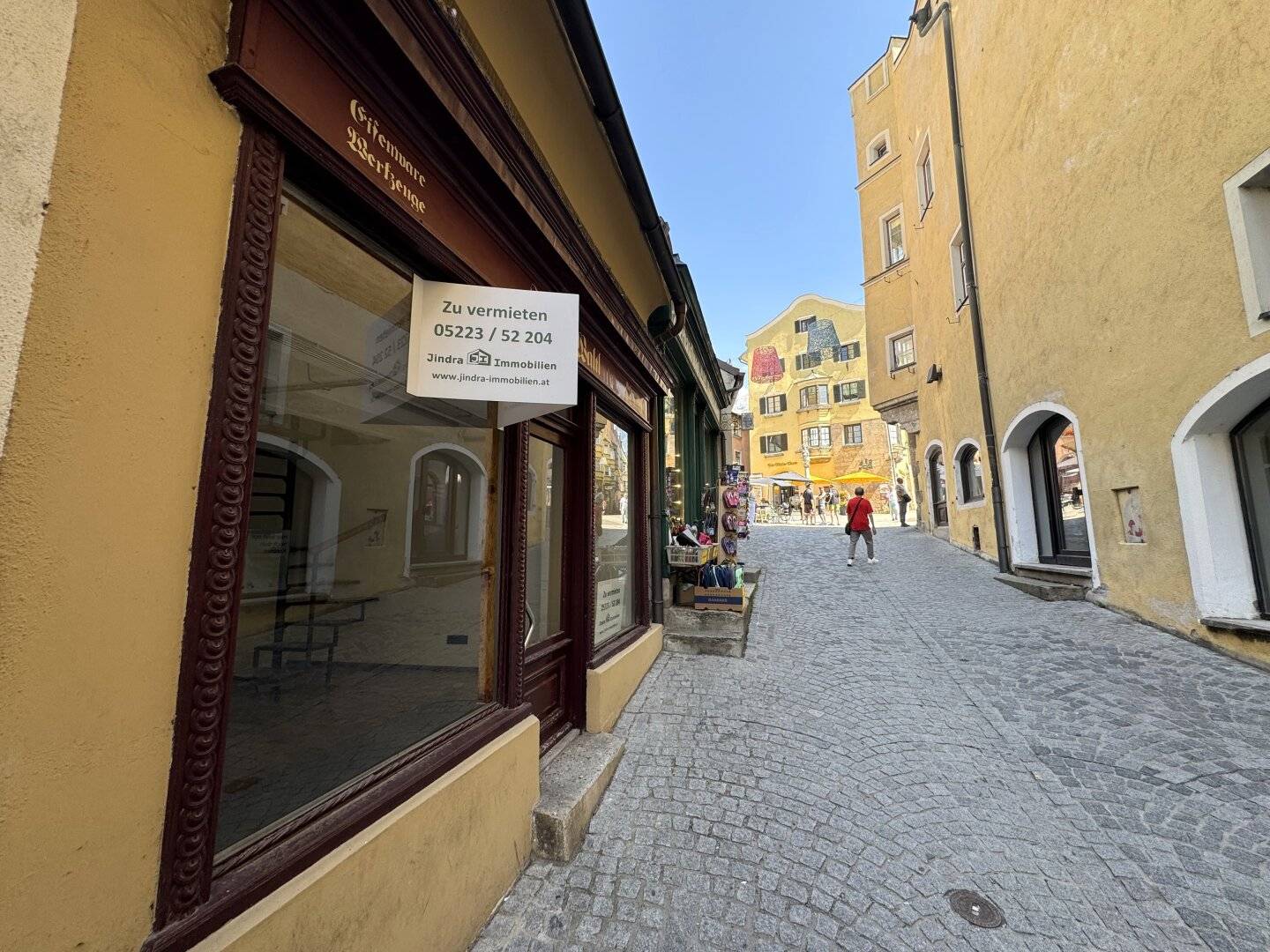 Charmantes Geschäftslokal in bester Lauflage von Hall in Tirol ab sofort zu vermieten !
