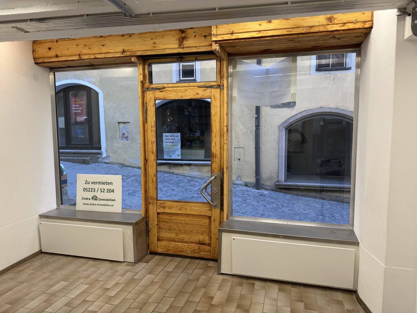 Charmantes Geschäftslokal in bester Lauflage von Hall in Tirol ab sofort zu vermieten !