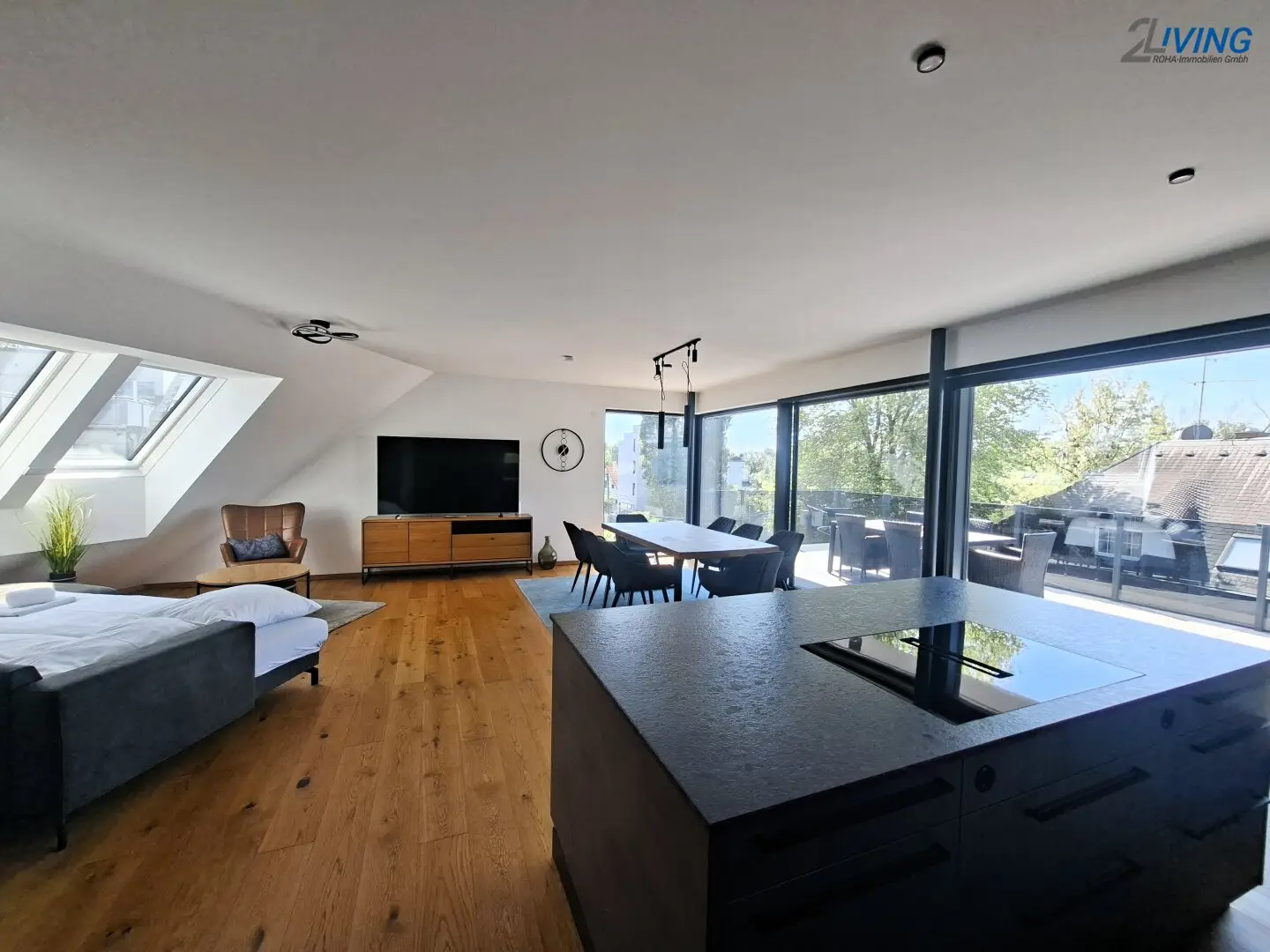 Exklusives Penthouse mit Blick auf das Kaiserwasser – Juwel in Bestlage von Wien