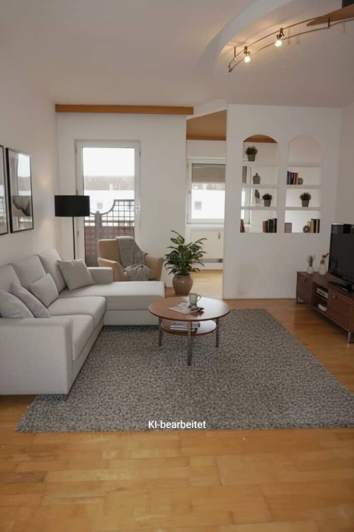 Moderne 3-Zimmer-Wohnung mit Loggia in Luftenberg - Teilsaniert