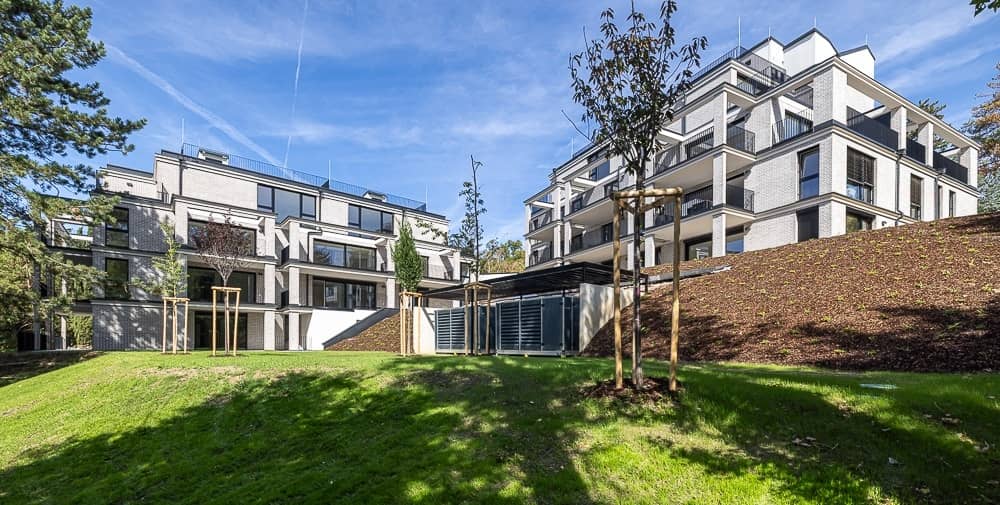 First occupancy apartment in Schafberg garden