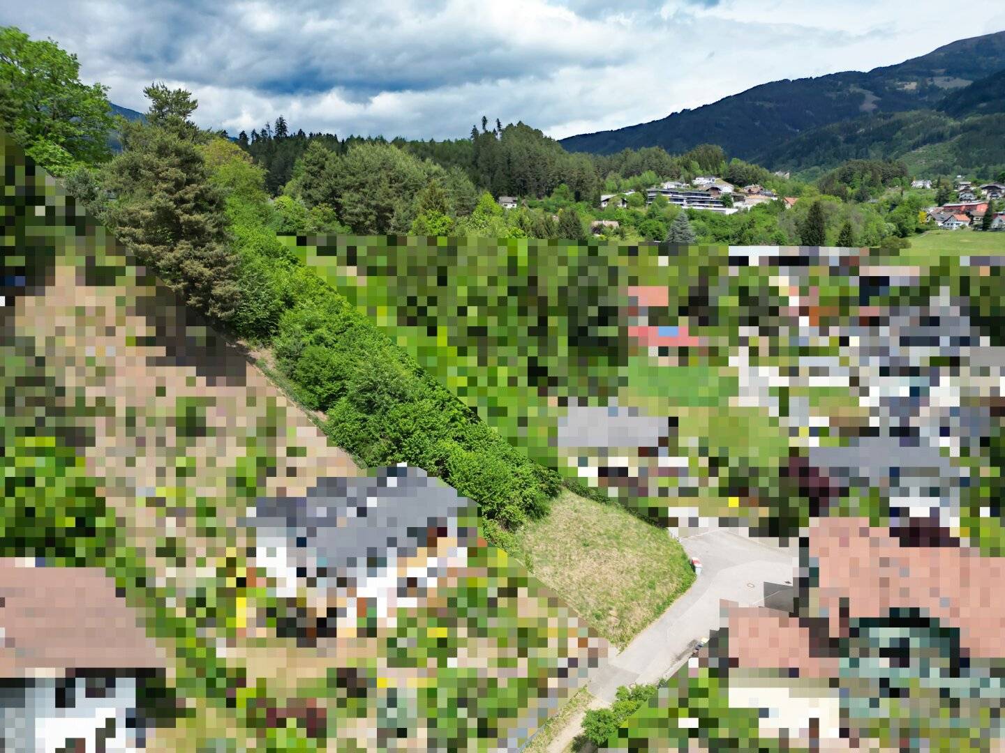 Zentrumsnahes Grundstück am Millstätter See in schöner Hanglage