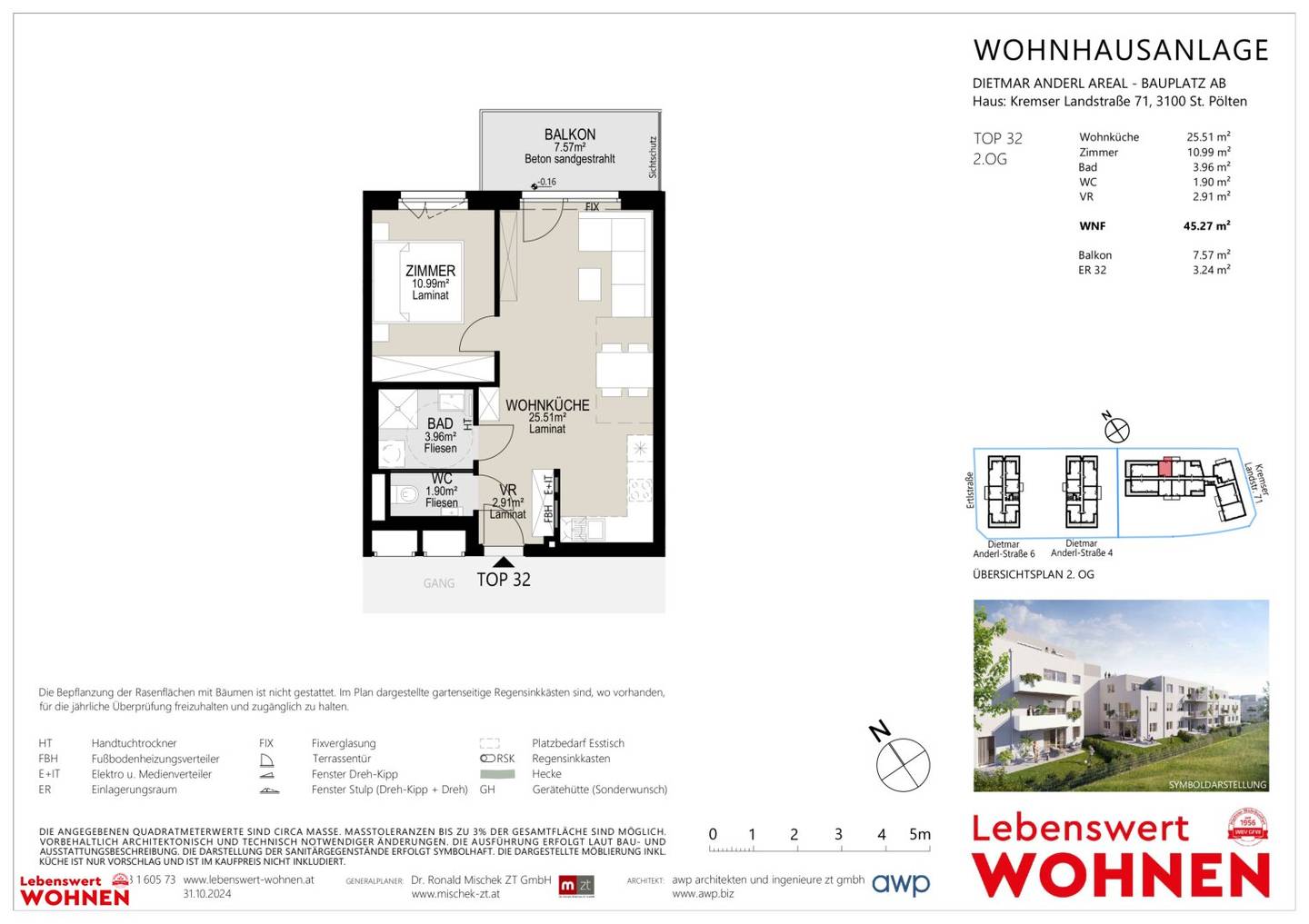 MODERNE Mietwohnungen + Lift mit perfekter Anbindung