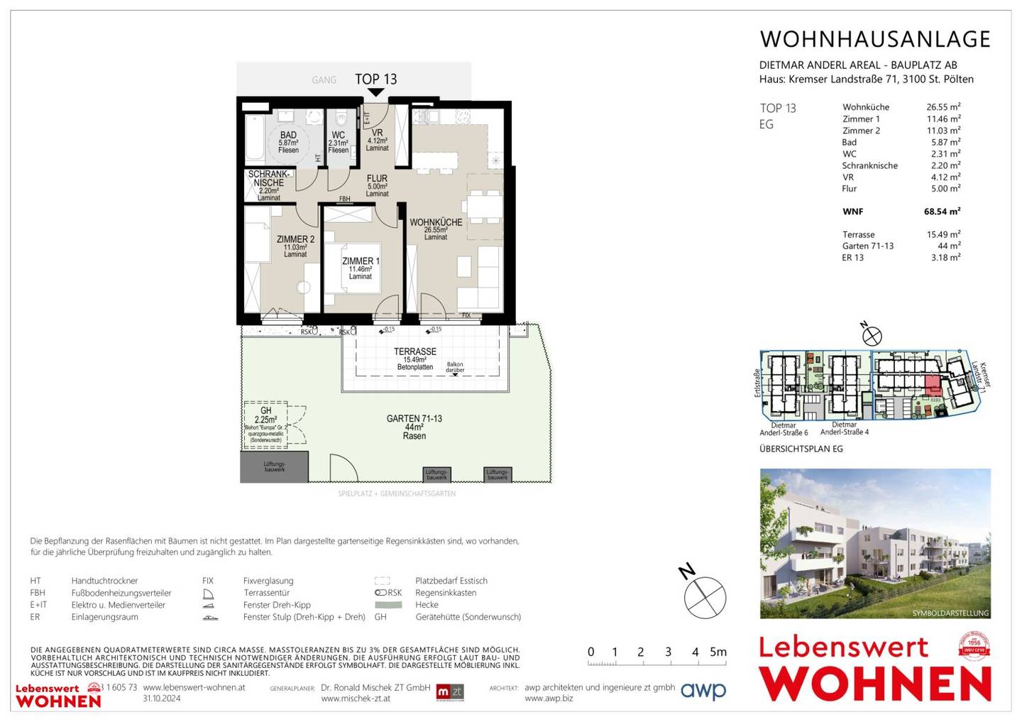 MODERNE Mietwohnungen + Lift mit perfekter Anbindung