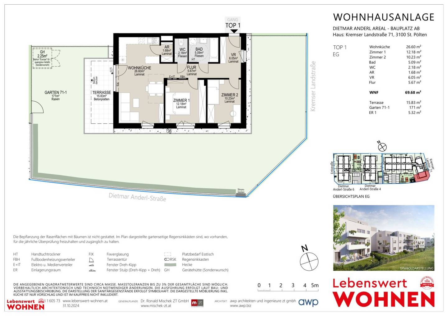 MODERNE Mietwohnungen + Lift mit perfekter Anbindung
