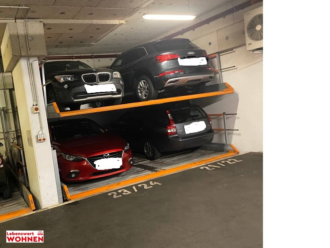 Freie Garagenabstellplätze auf der Quellenstraße - Stapelparker!