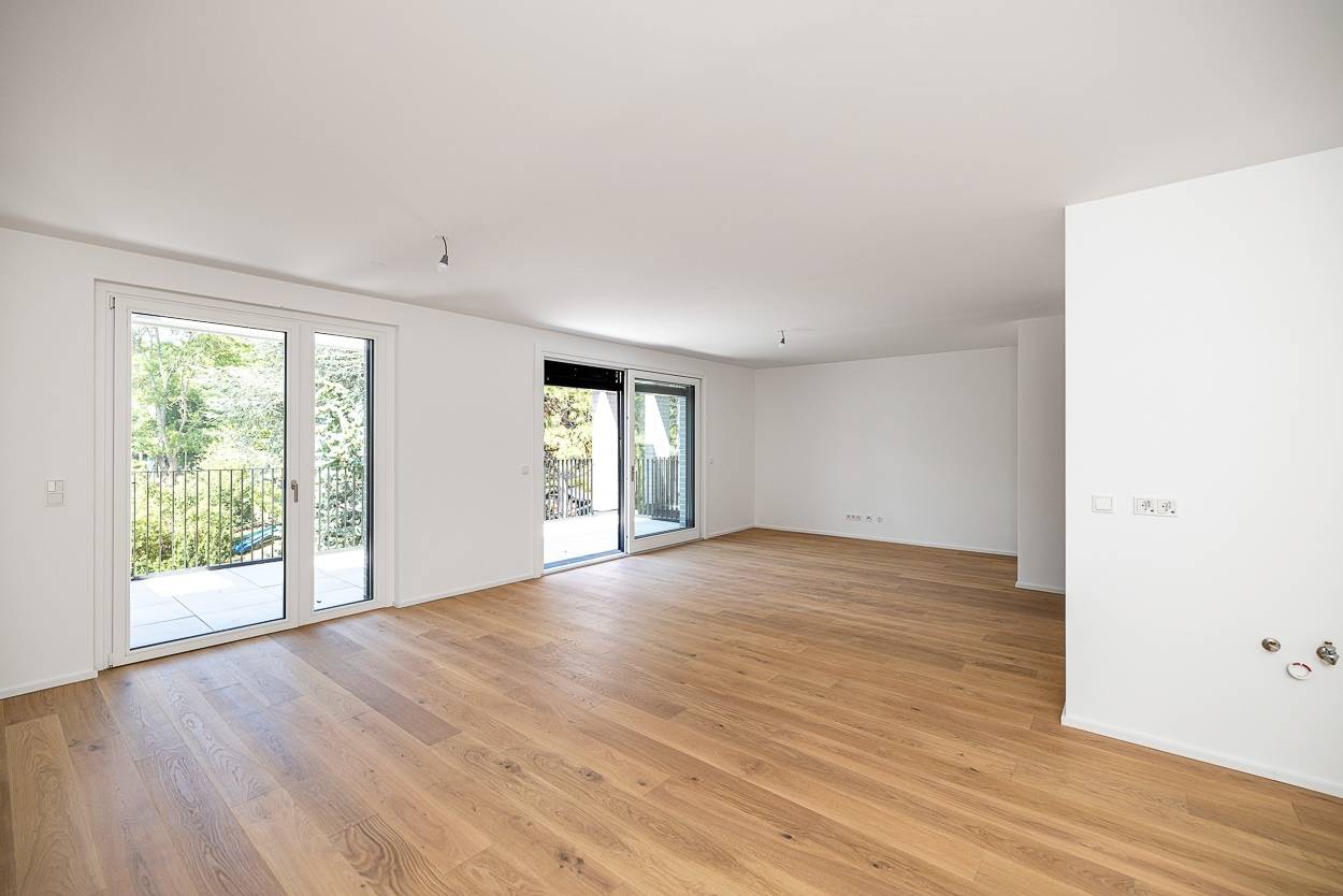 Apartment in a new development on Schafberg in a quiet green setting