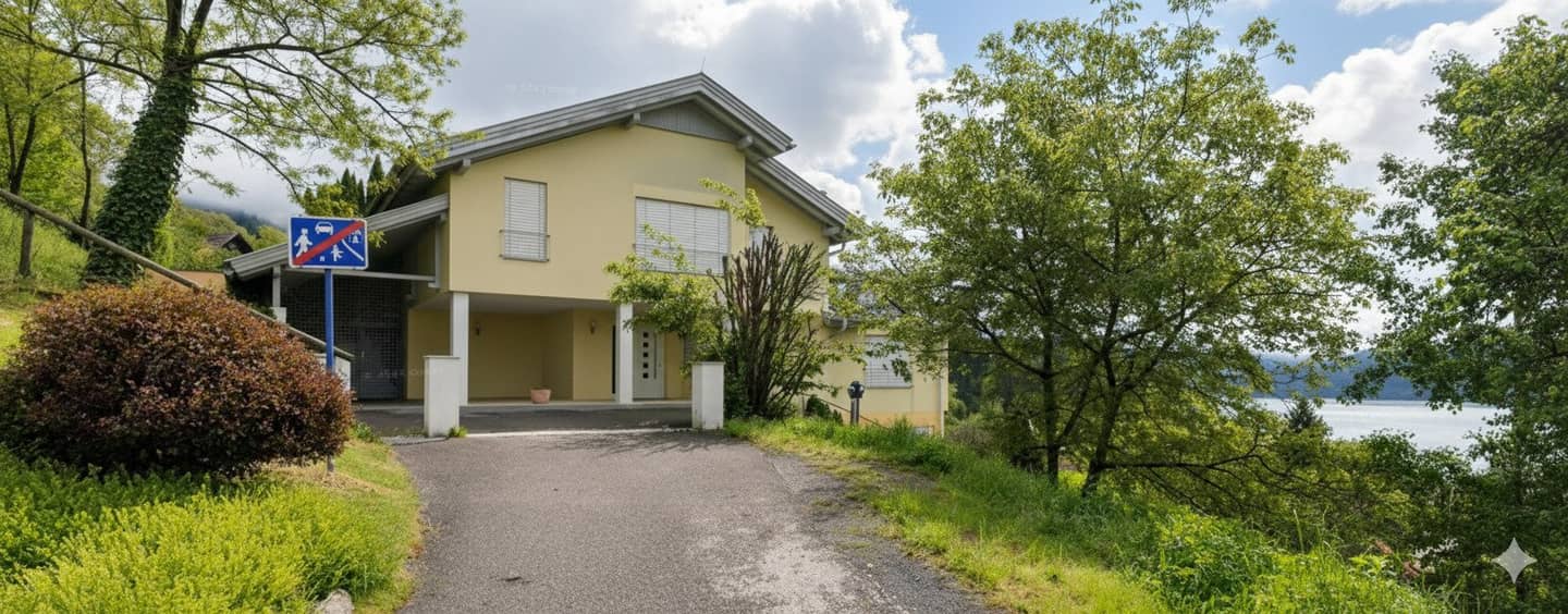 Panorama-Residenz über dem Millstätter See: Luxus, Ruhe & Architektur auf höchstem Niveau