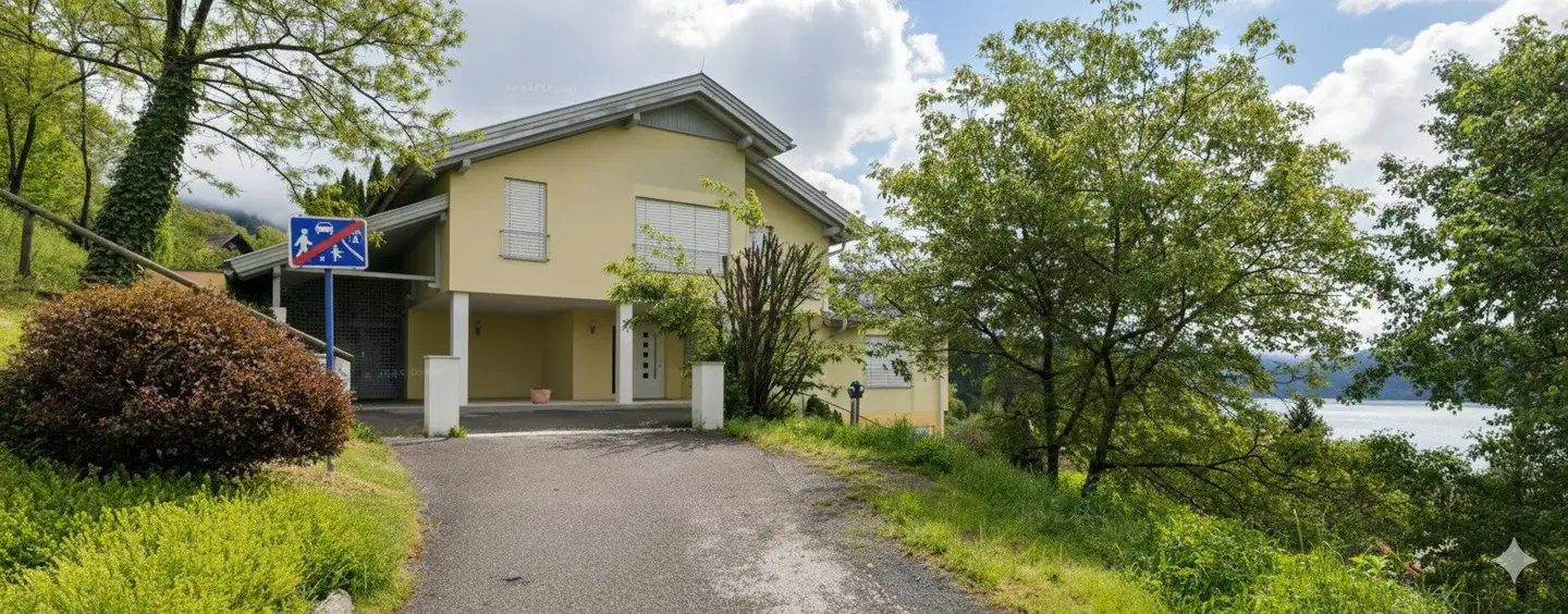 Panorama-Residenz über dem Millstätter See: Luxus, Ruhe & Architektur auf höchstem Niveau