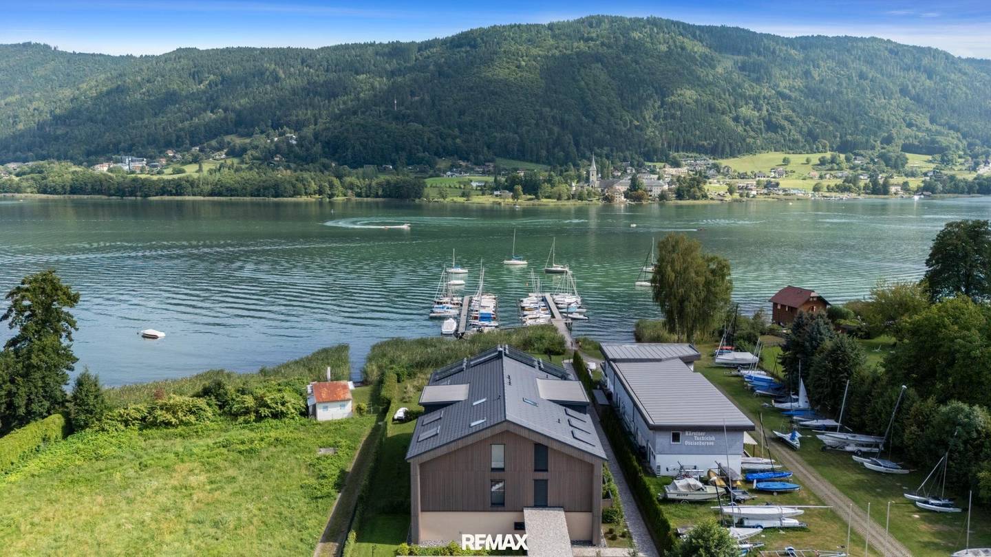 !!NEUER PREIS!! Exklusive Wohnung mit Eigengarten direkt am Ossiacher See