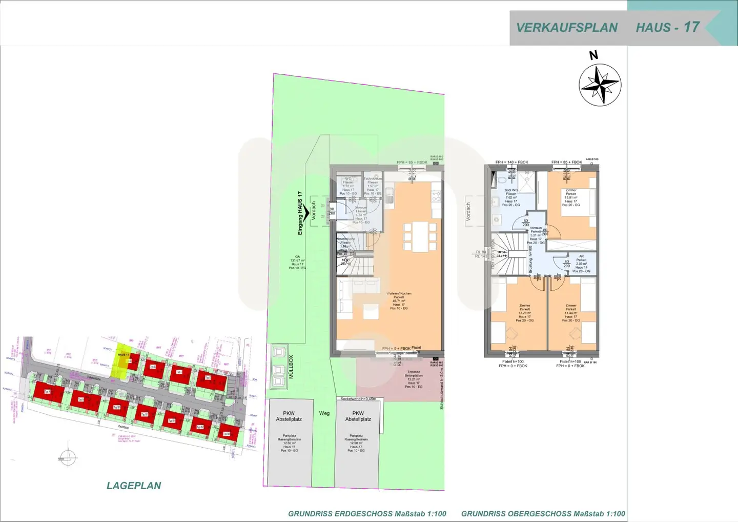 Modernes Doppelhaus im Grünen – 4 Zimmer | Eigengarten | Neubau in Stetten