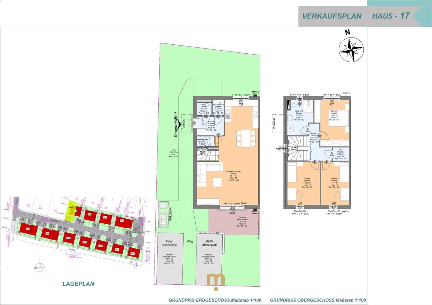 Modernes Doppelhaus im Grünen – 4 Zimmer | Eigengarten | Neubau in Stetten