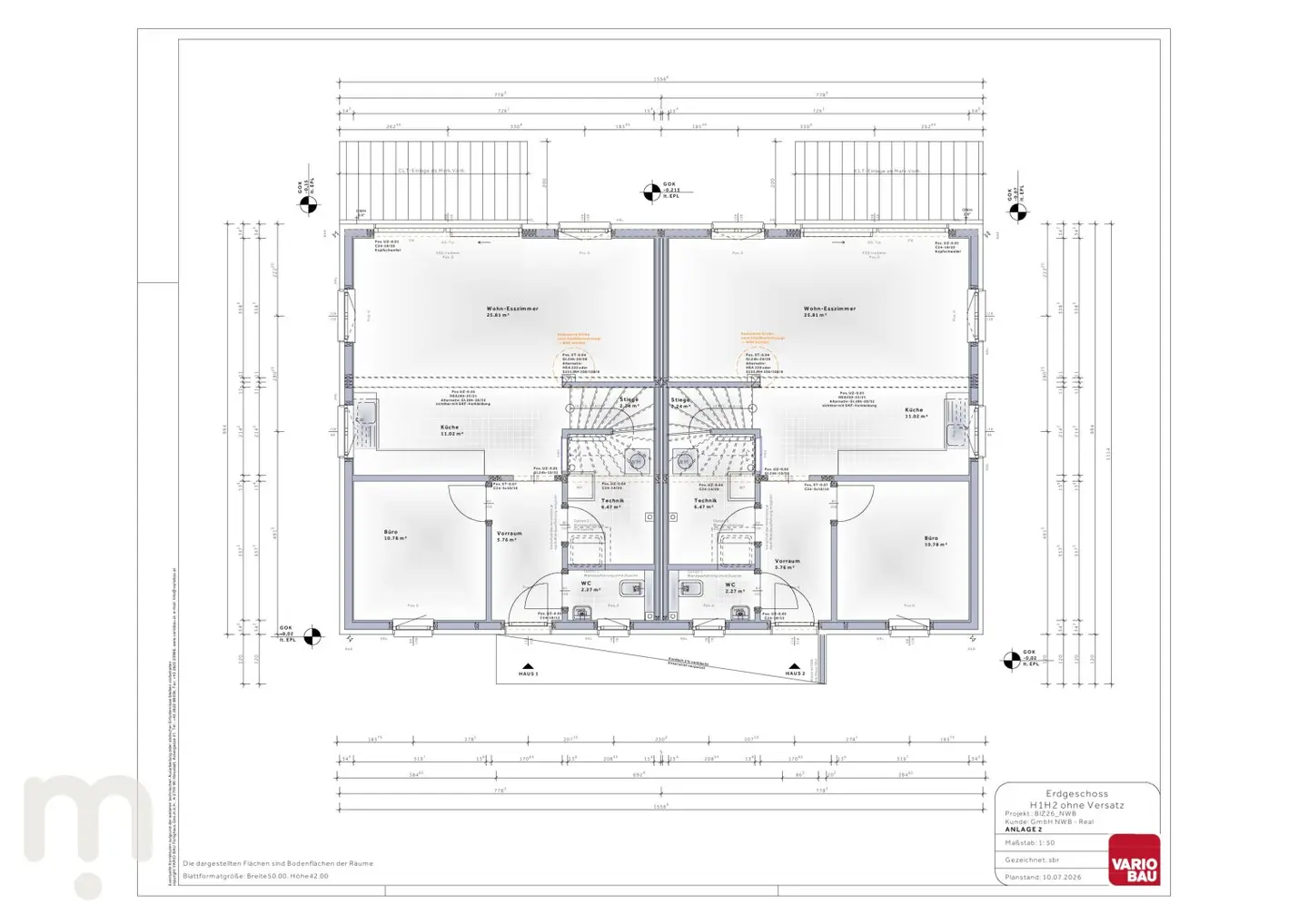 PROVISIONSFREI | Doppelhaushälfte mit 5 Zimmern, ca. 120 m² + Garten | Bezug Q1 2027