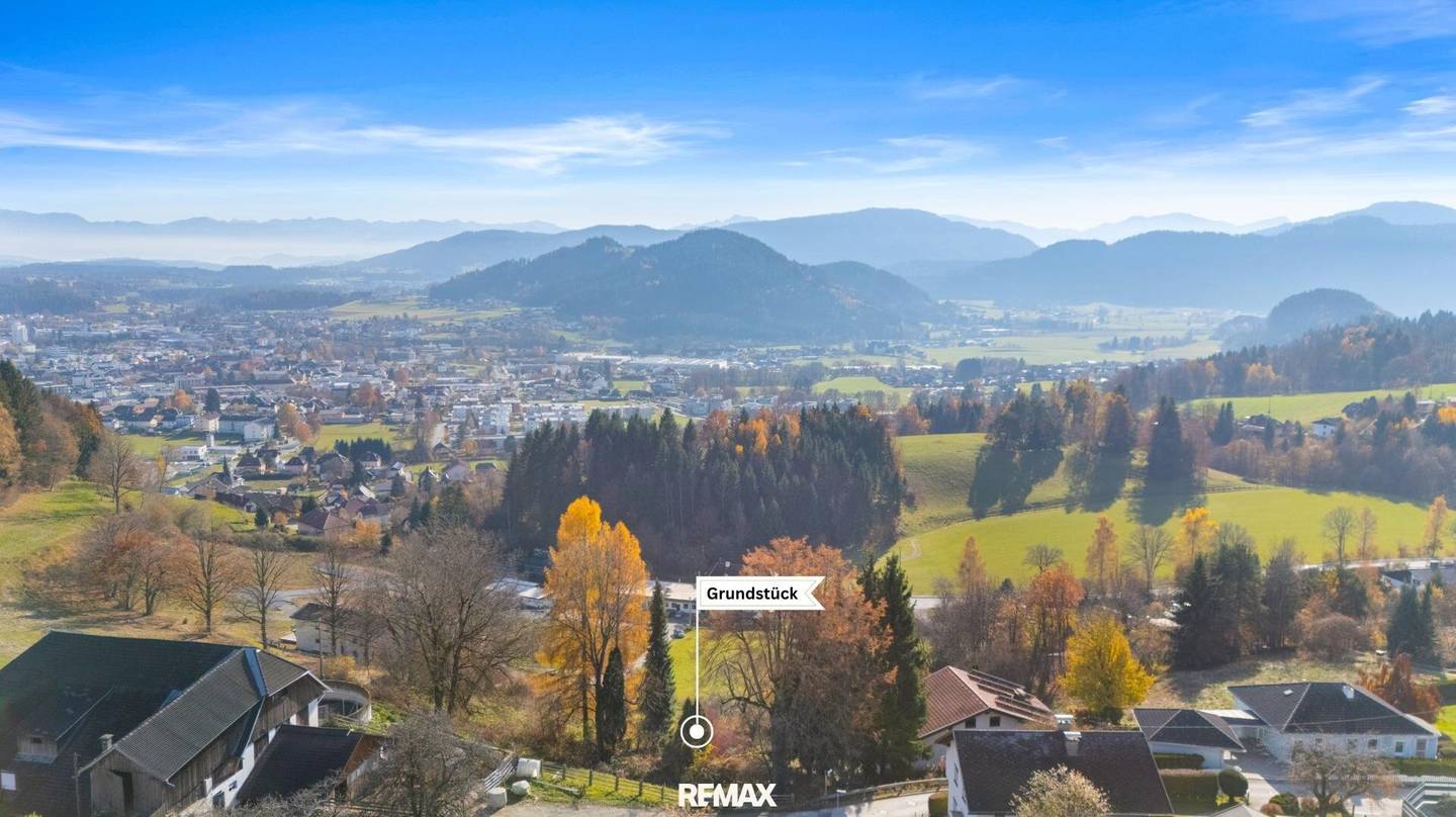 Weitläufiges Grundstück in Zentrumsnähe von Feldkirchen