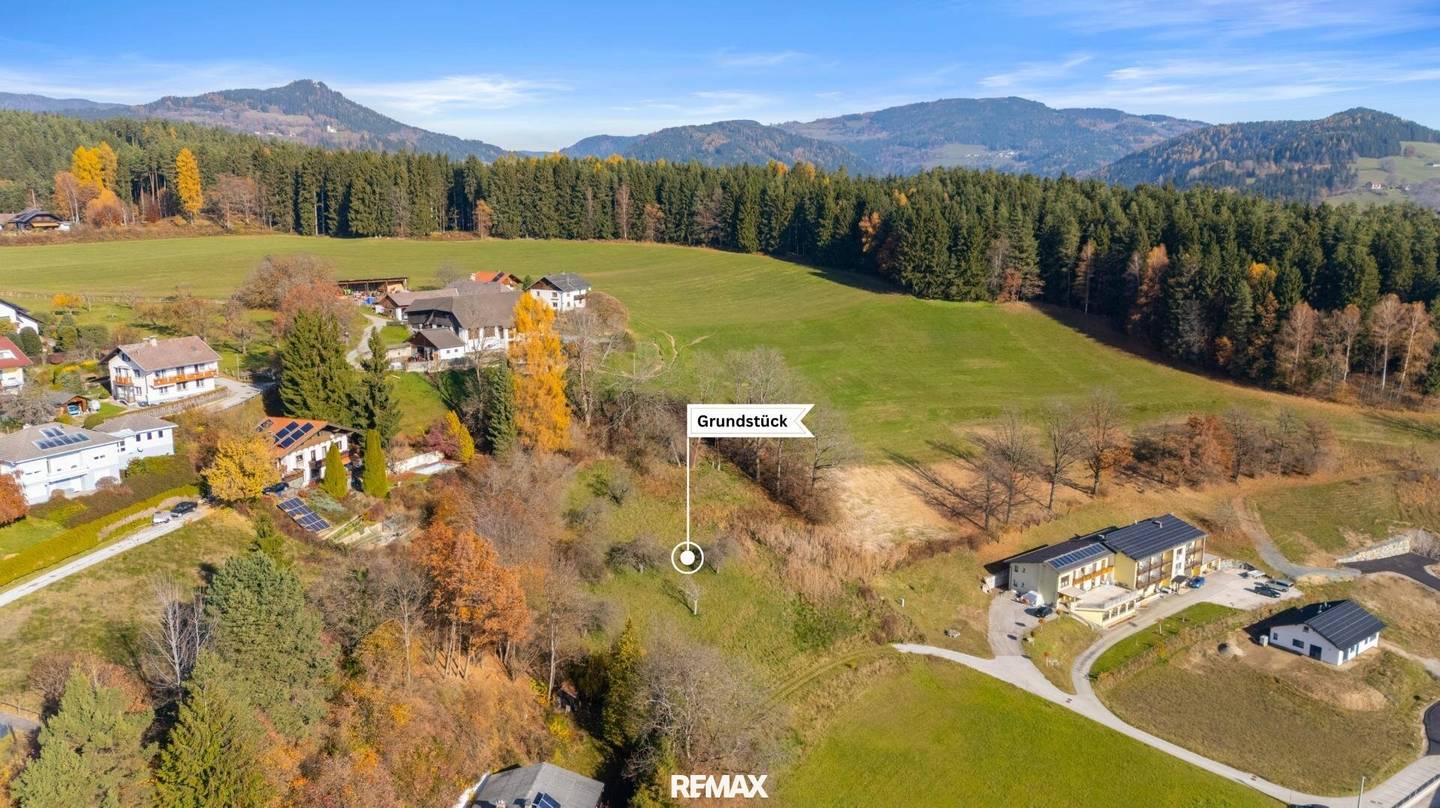 Weitläufiges Grundstück in Zentrumsnähe von Feldkirchen