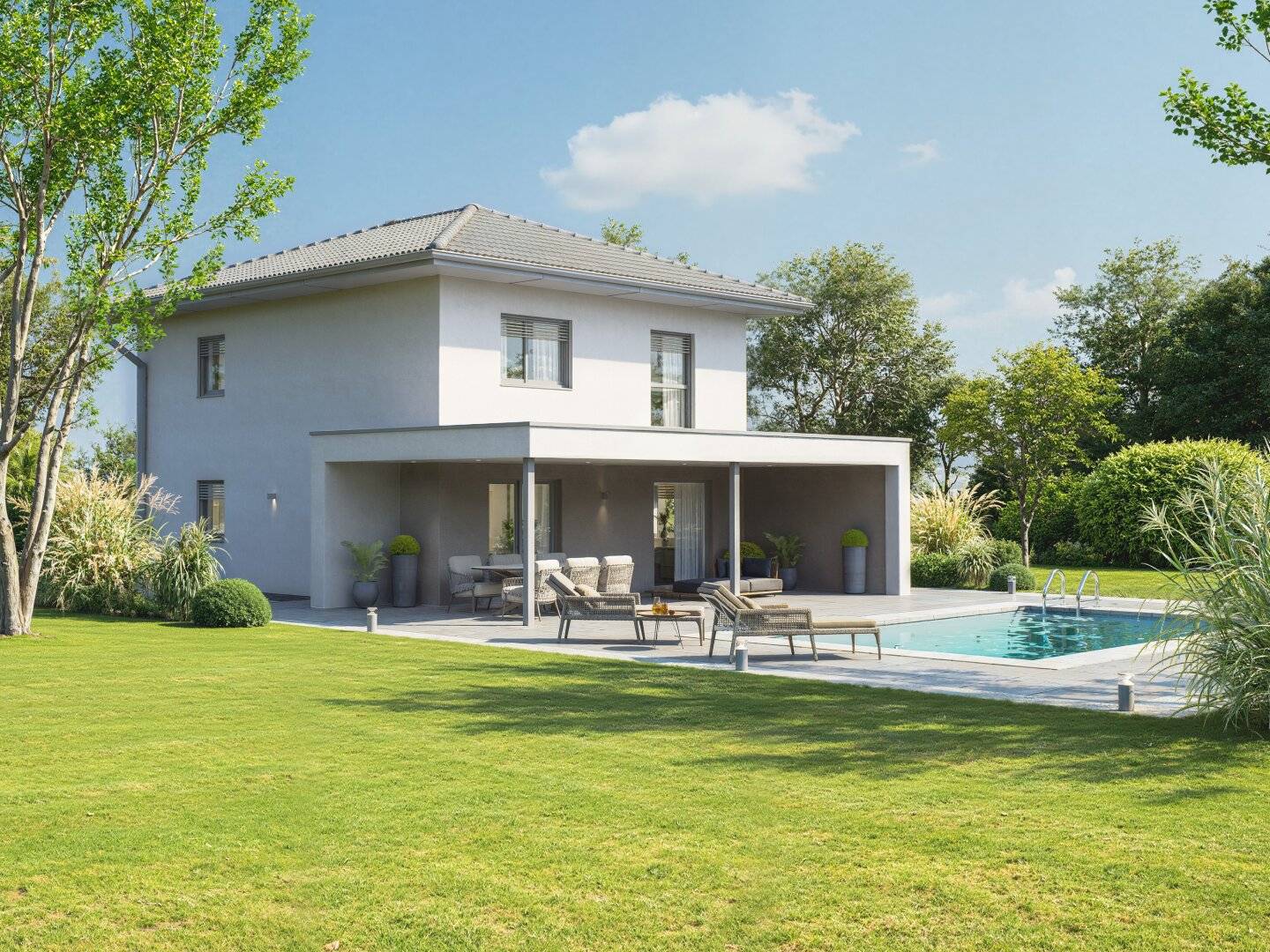 Modernes, helles Wohnen mit viel Raum zum Leben in Grafenstein I LIVIN EFH 143 (E)