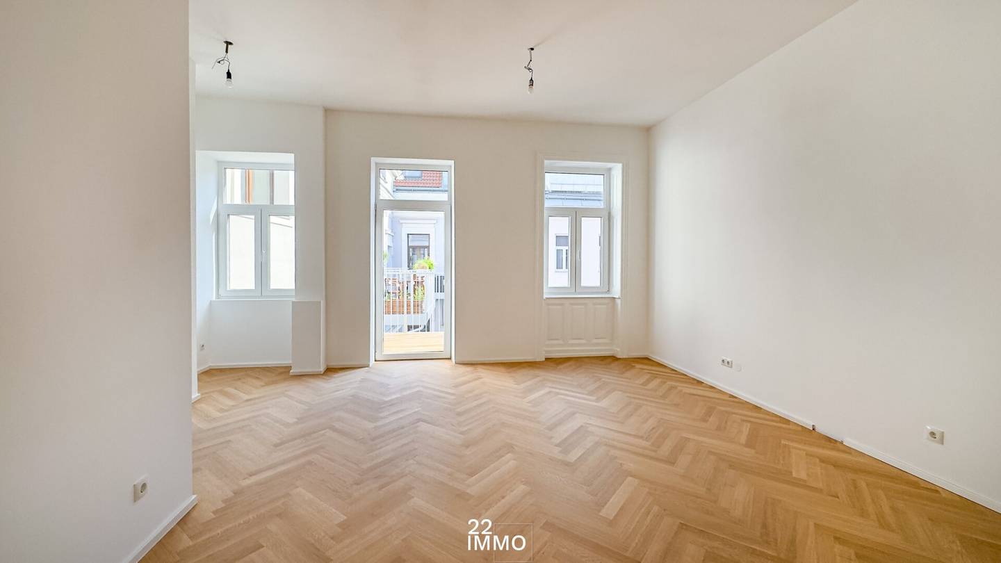 Traumhafte 3-Zimmer-Wohnung mit Balkon und Aufzug im Herzen der Leopoldstadt