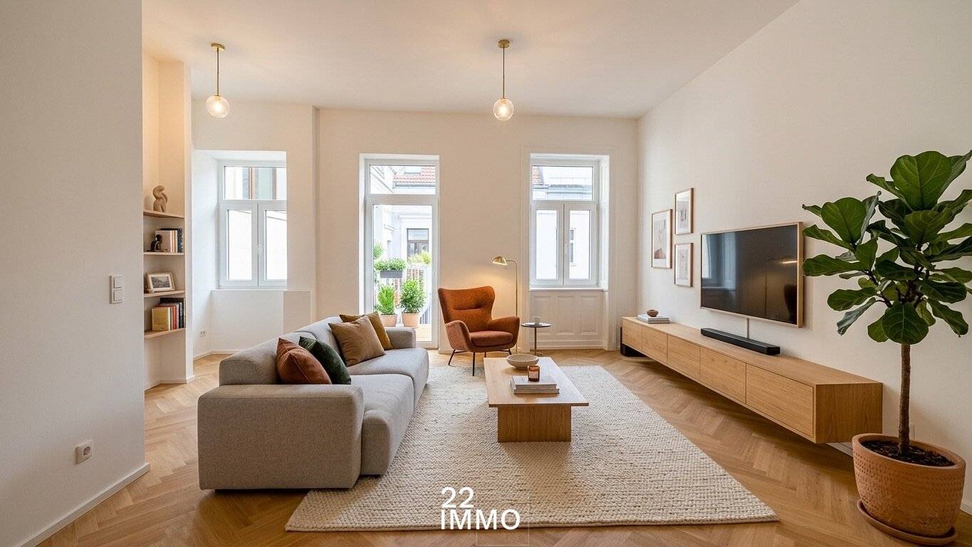 Traumhafte 3-Zimmer-Wohnung mit Balkon und Aufzug im Herzen der Leopoldstadt