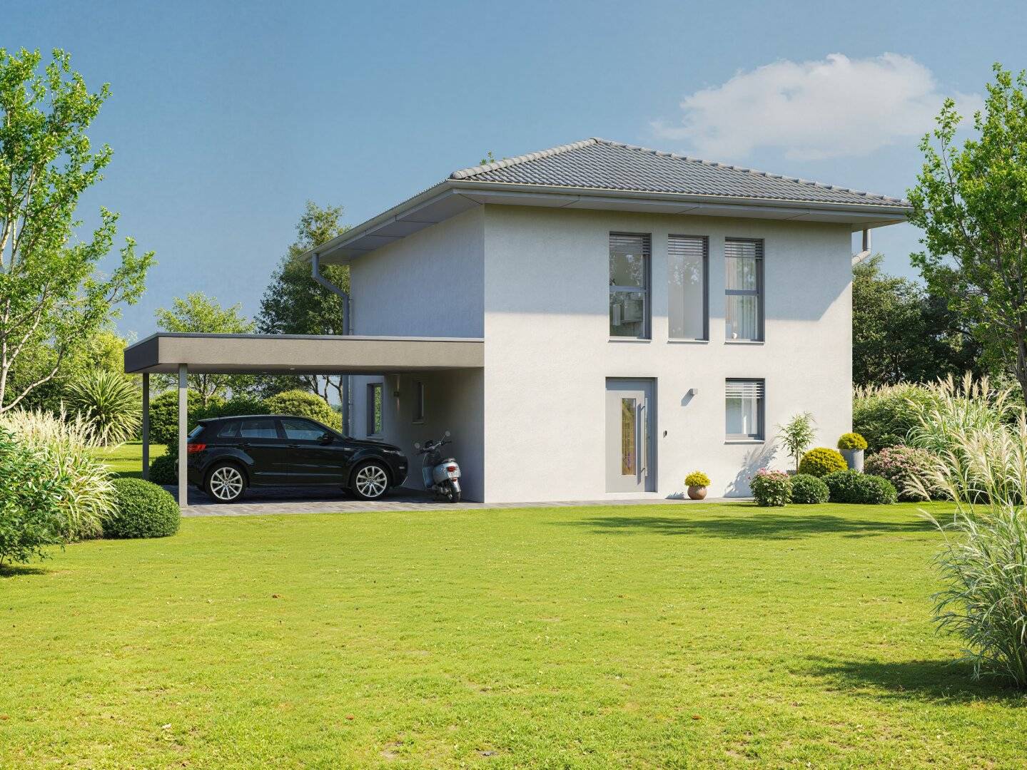 Familienfreundliches Einfamilienhaus mit sonnigem Südgrundstück in Grafenstein I LIVIN EFH 129