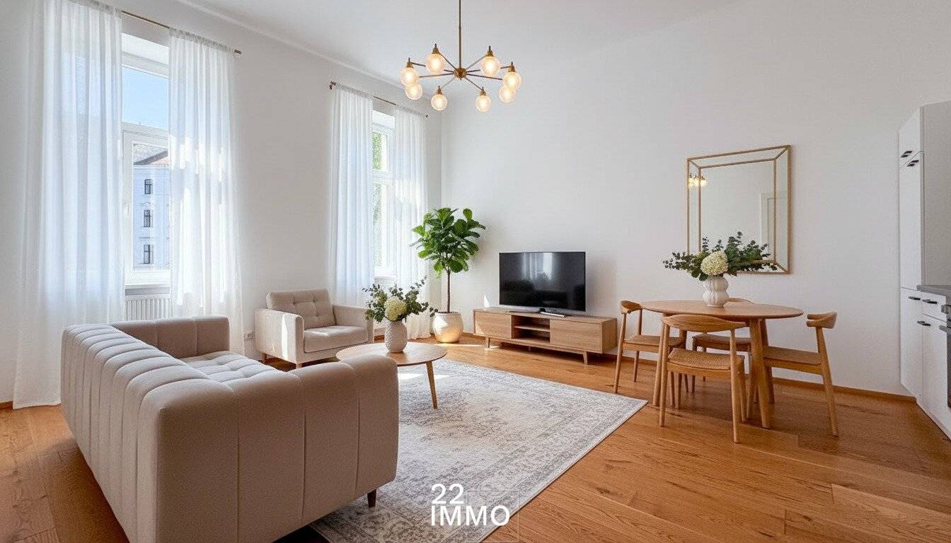 Charmante 3-Zimmer-Altbauwohnung in begehrter Lage nahe der Wiener Innenstadt
