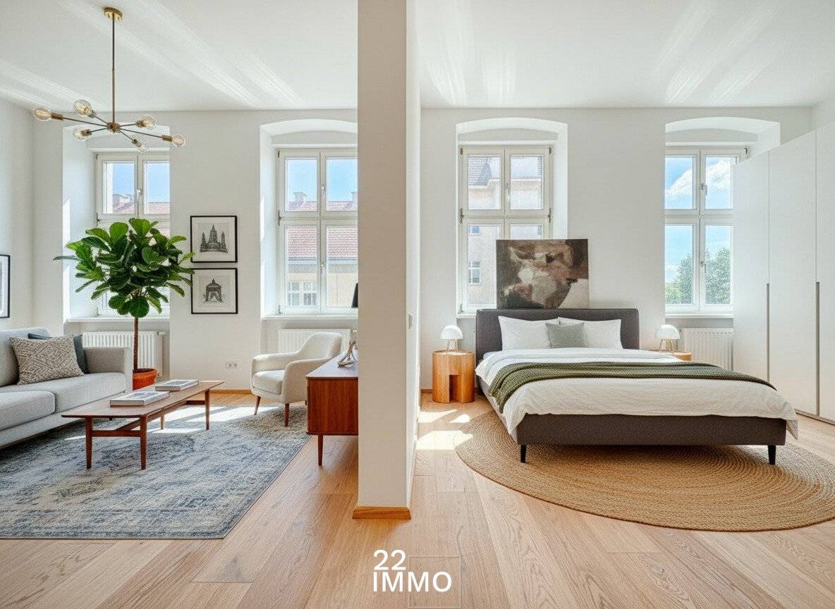 Charmante 2 Zimmer Stilaltbauwohnung nahe Brunnenmarkt