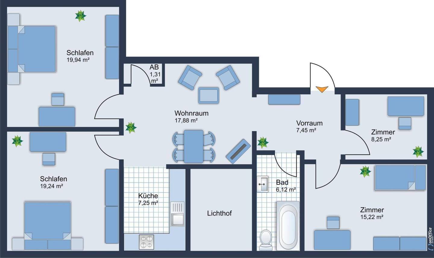 Geräumige 6-Zimmer Wohnung in Innsbruck, 103 m², gepflegt, Top Lage um 529.900 €