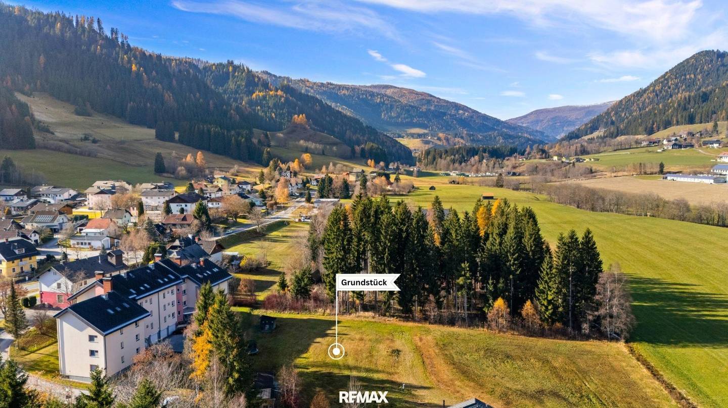 Sonniges Grundstück mit Potenzial in Gnesau