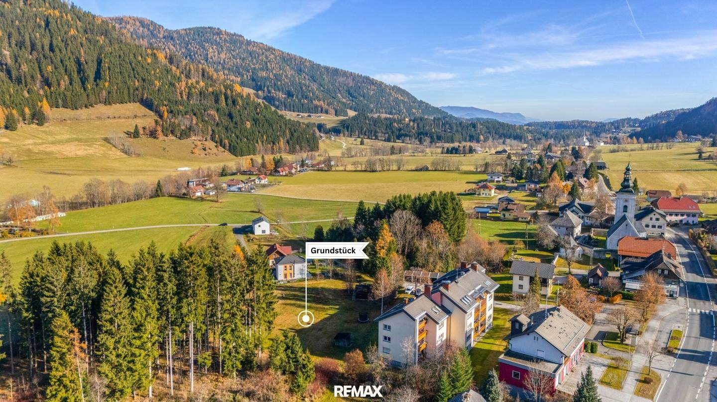 Sonniges Grundstück mit Potenzial in Gnesau