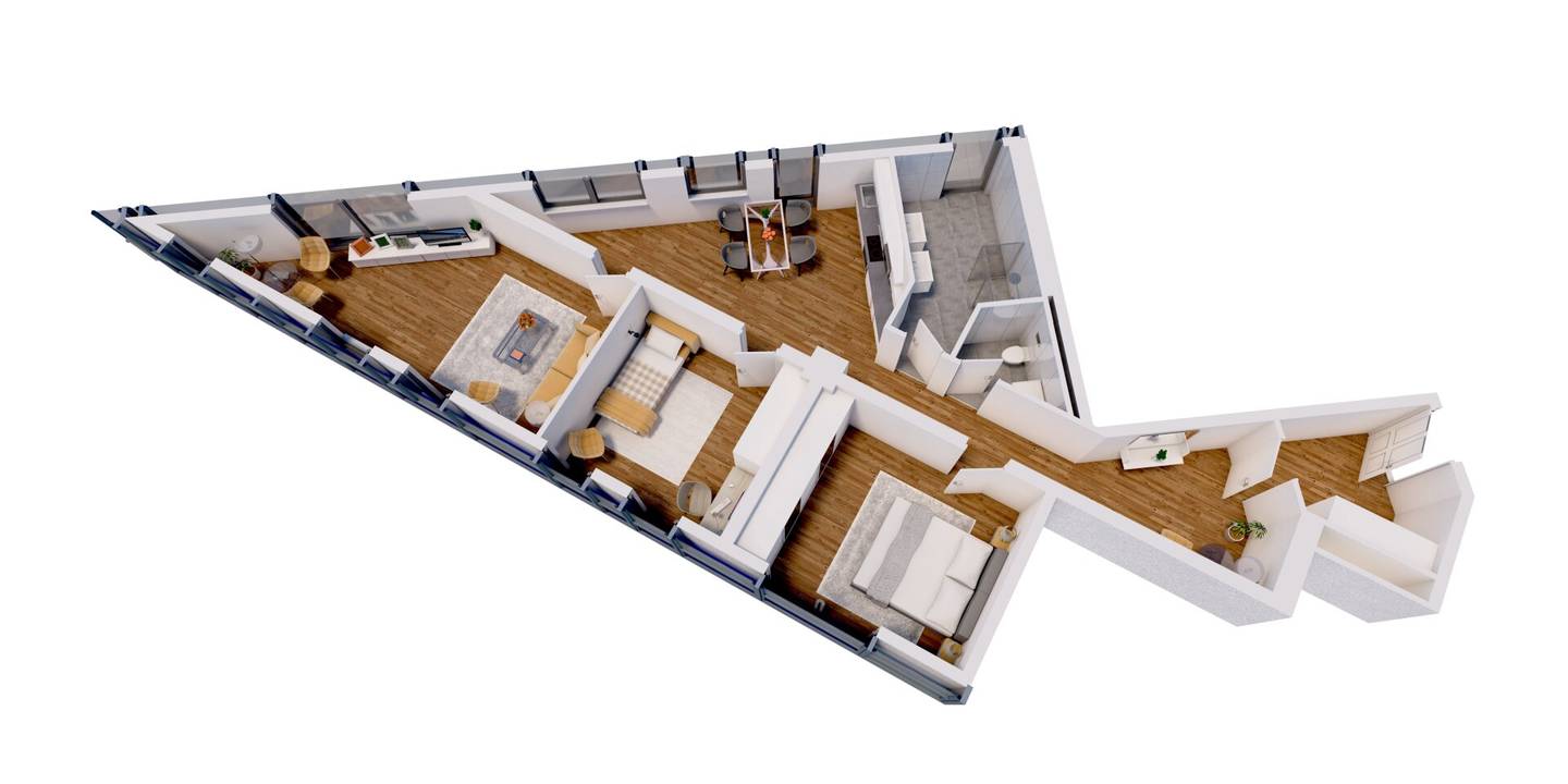 3-Zimmer Wohnung im 12. OG mit Panoramablick – WG-geeignet, zentrale Lage Innsbruck