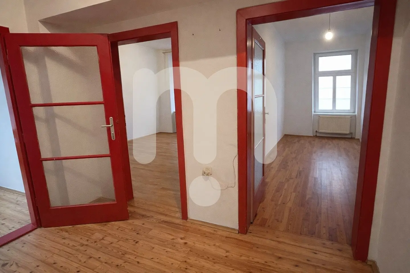 Helle 2-Zimmer-Wohnung im 3. OG (letzter Stock) nahe Donaukanal – 1030 Wien