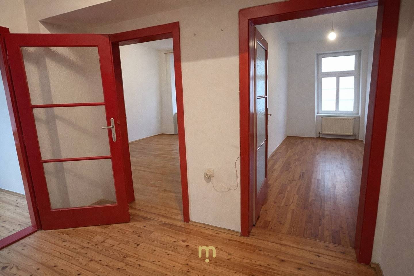 Helle 2-Zimmer-Wohnung im 3. OG (letzter Stock) nahe Donaukanal – 1030 Wien