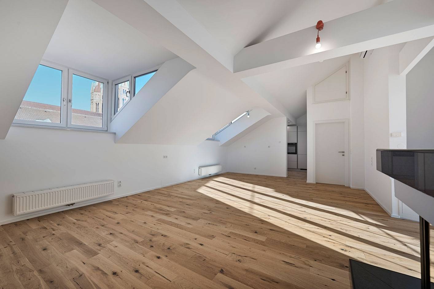 Maisonettewohnung with sauna terrace and fireplace