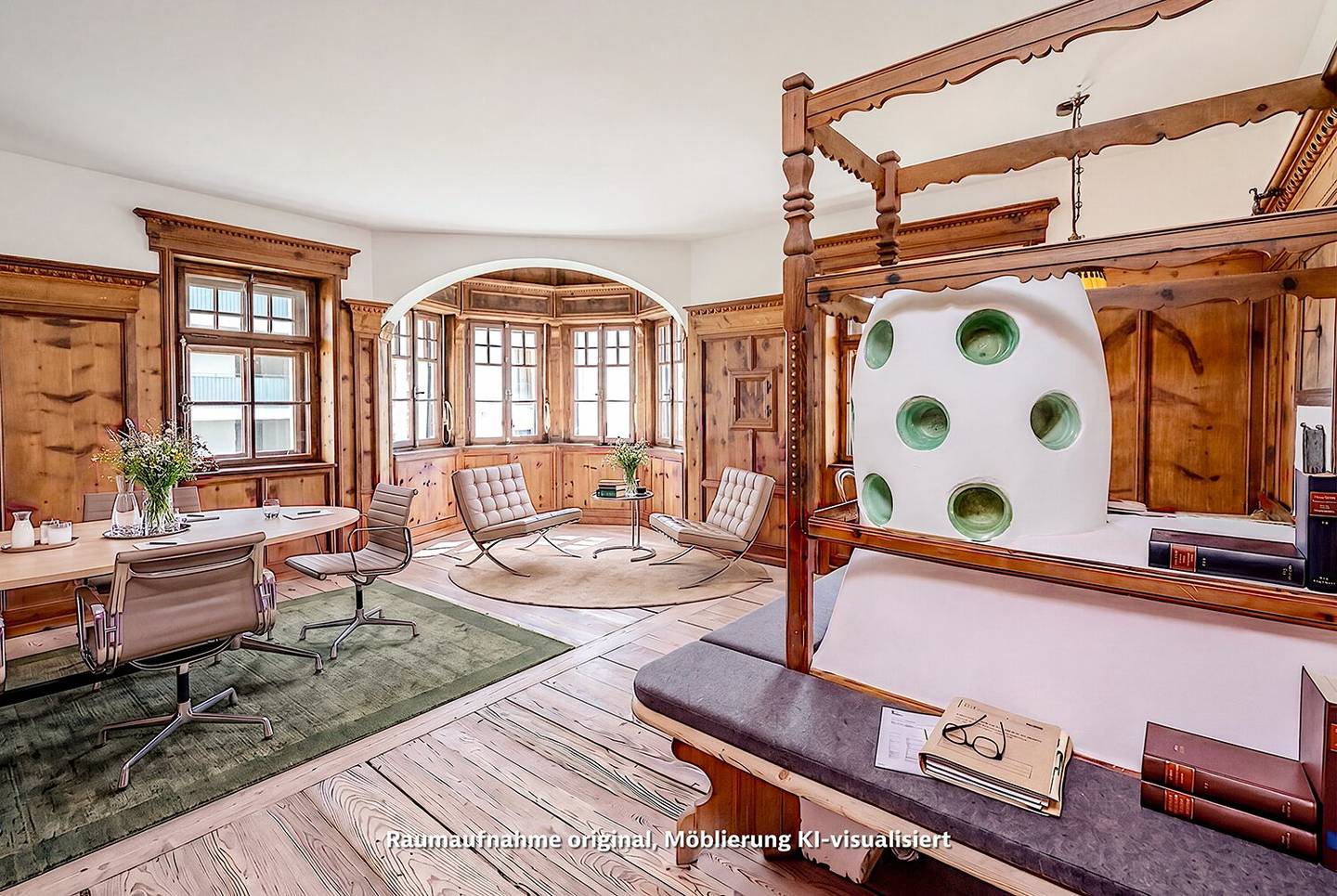 Eine Stube von 1910. Ein Zuhause für heute. | Villa Haueis, Zams, TOP 02 | 4-Zi.-Wohnung, ideal auch für Büro oder Kanzlei