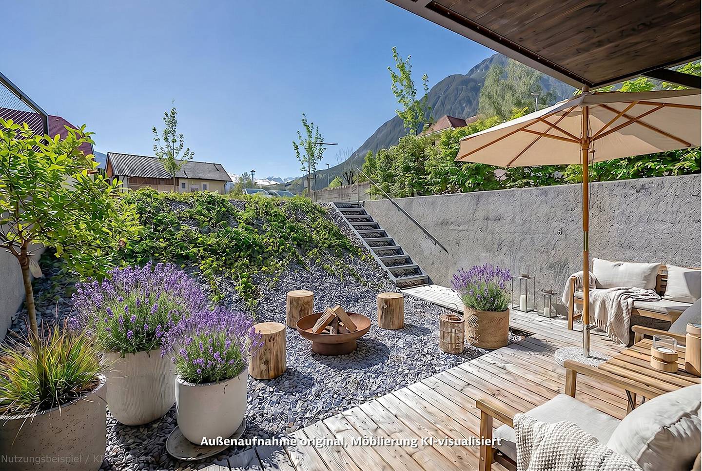Modernes Gewölbestudio mit Terrasse in der Villa Haueis | TOP 01, 3 Zimmer Einheit im Zentrum von Zams Tirol