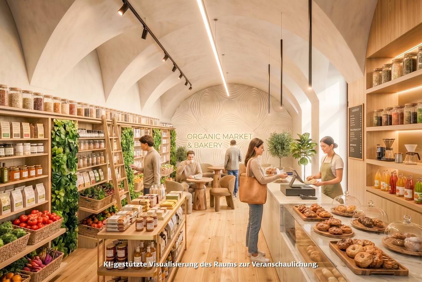 Gastro-/Gewerbe-Juwel in Toplage mit Gewölbe und Terrasse | TOP 01, Gewerbeeinheit im Jöchlerhaus im Zentrum von Landeck Tirol