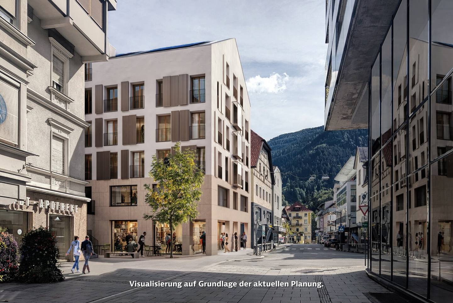 Kompakte City Base mit Balkon | TOP 03, 1,5 Zimmer Büro, Kanzlei oder Wohnung im Jöchlerhaus Landeck