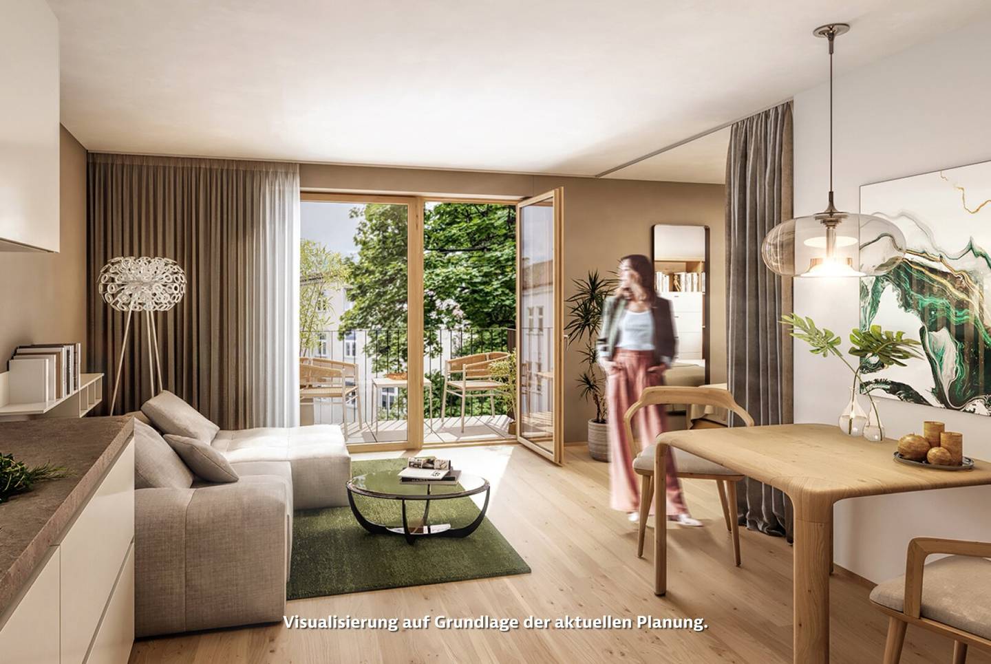 Kompakte City Base mit Balkon | TOP 03, 1,5 Zimmer Büro, Kanzlei oder Wohnung im Jöchlerhaus Landeck