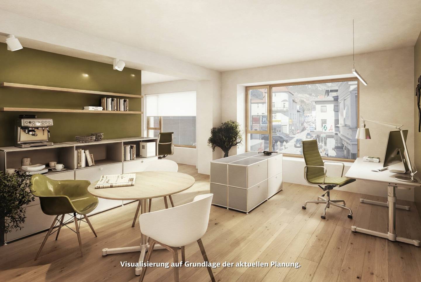 Büro oder Kanzlei mit Lagerraum | TOP 05, 2 Zimmer Einheit im Jöchlerhaus im Zentrum von Landeck