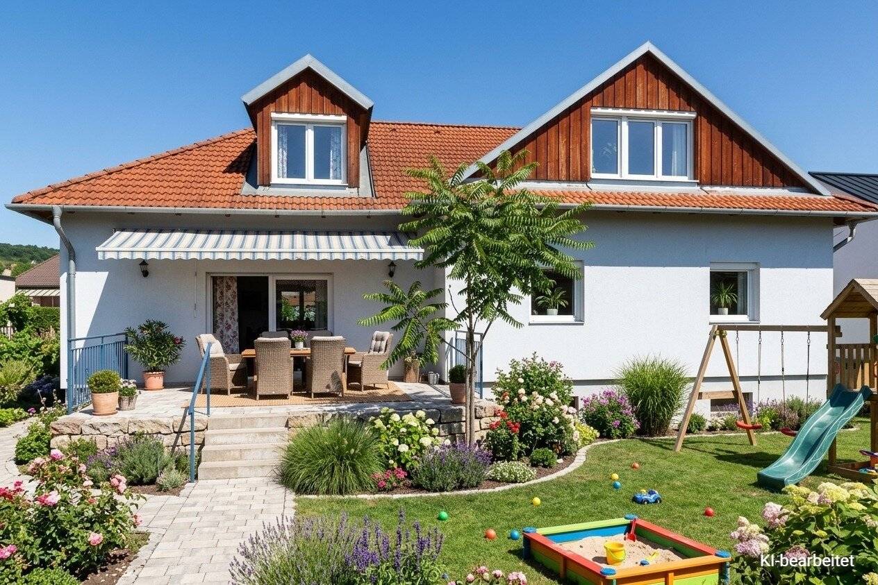 Familienfreundliches Wohnhaus am Ortsrand von Breitenbrunn