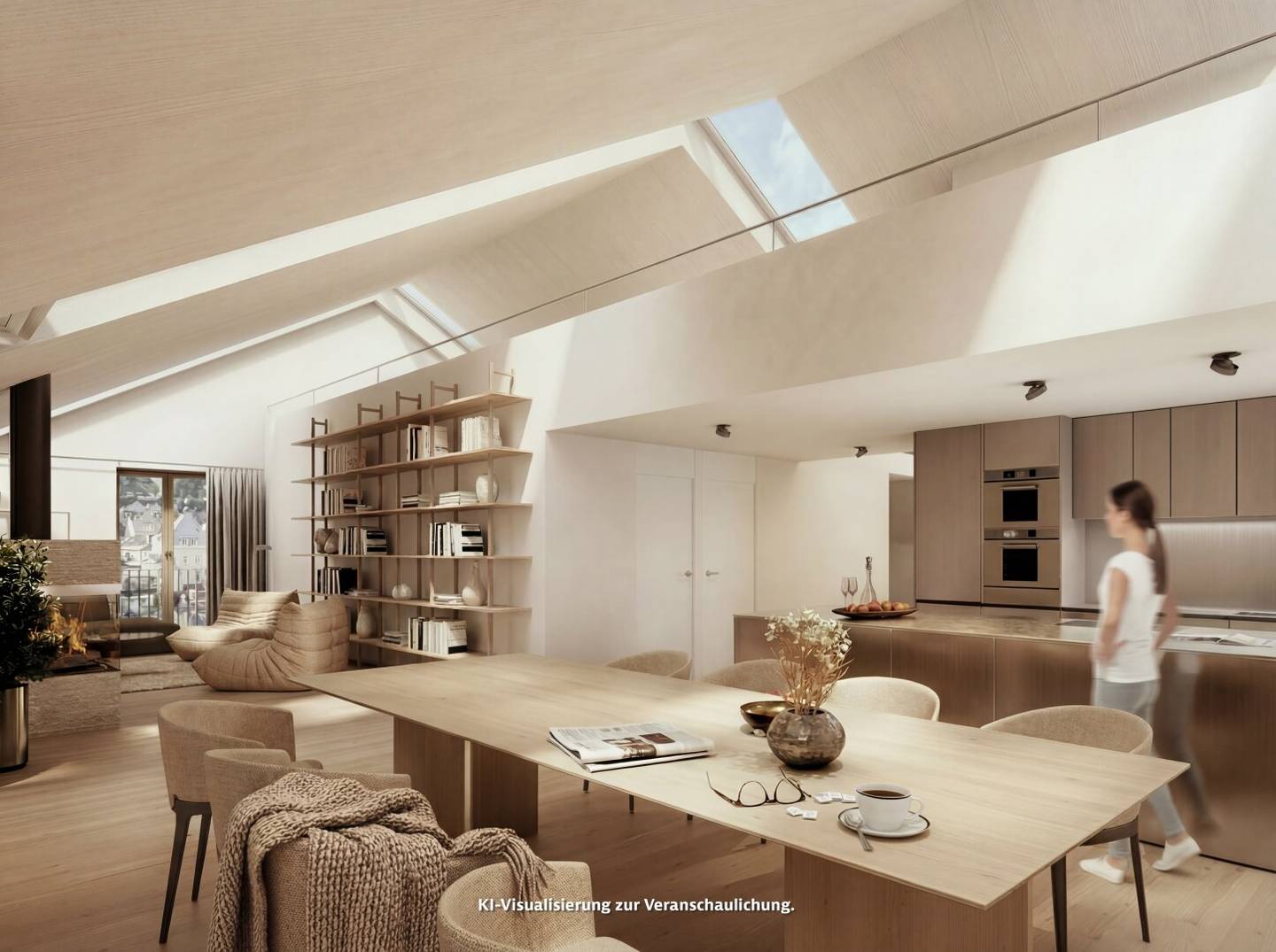 Penthouse mit Galerie und großer Dachterrasse | TOP 17-19, 4-Zimmer-Dachwohnung im Jöchlerhaus Landeck