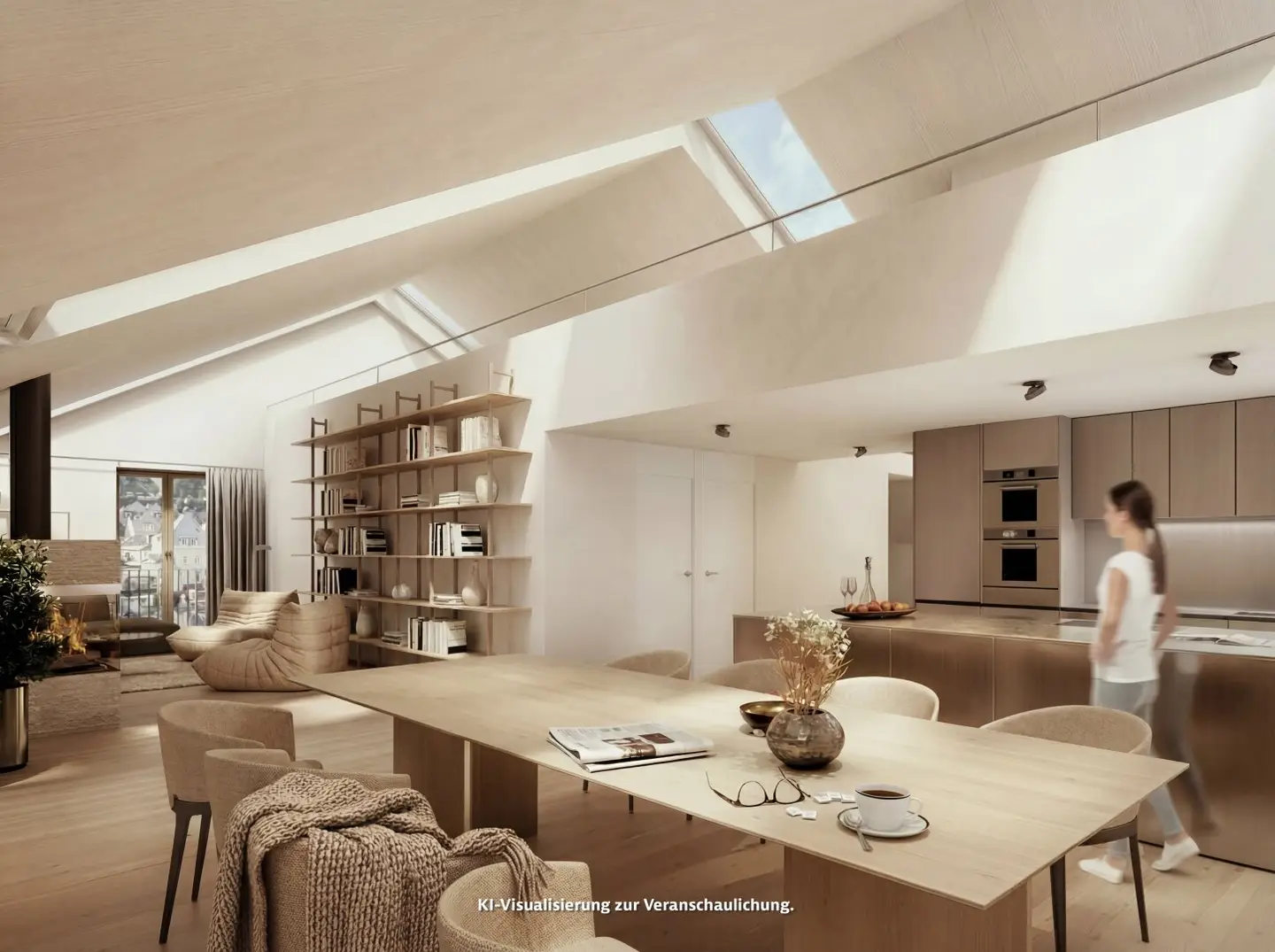 Penthouse mit Galerie und großer Dachterrasse | TOP 17-19 | 4-Zimmer-Dachwohnung im Jöchlerhaus Landeck