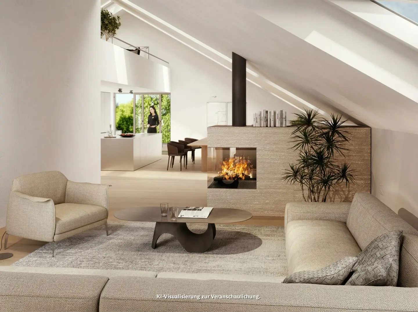 Penthouse mit Galerie und großer Dachterrasse | TOP 17-19 | 4-Zimmer-Dachwohnung im Jöchlerhaus Landeck